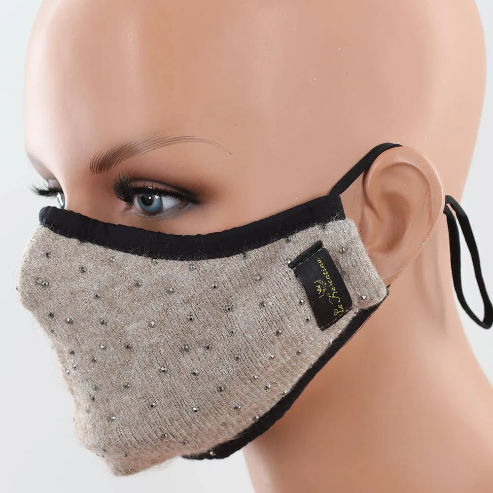 Scattered Embellished Stylish Face Mask