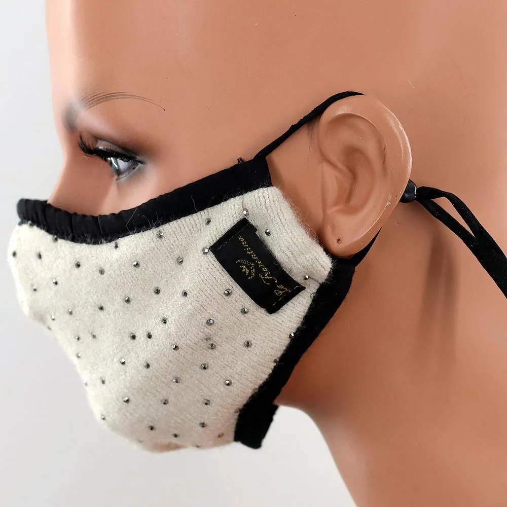 Scattered Embellished Stylish Face Mask