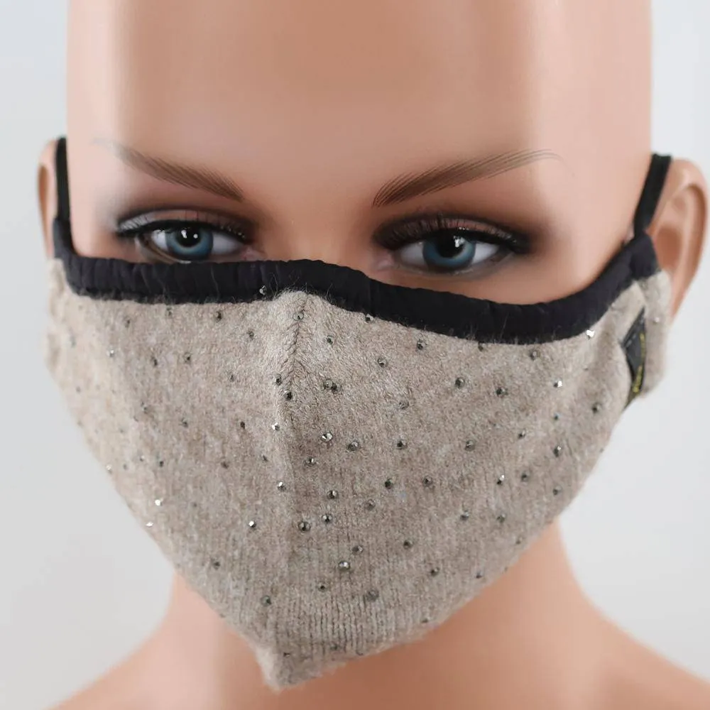 Scattered Embellished Stylish Face Mask
