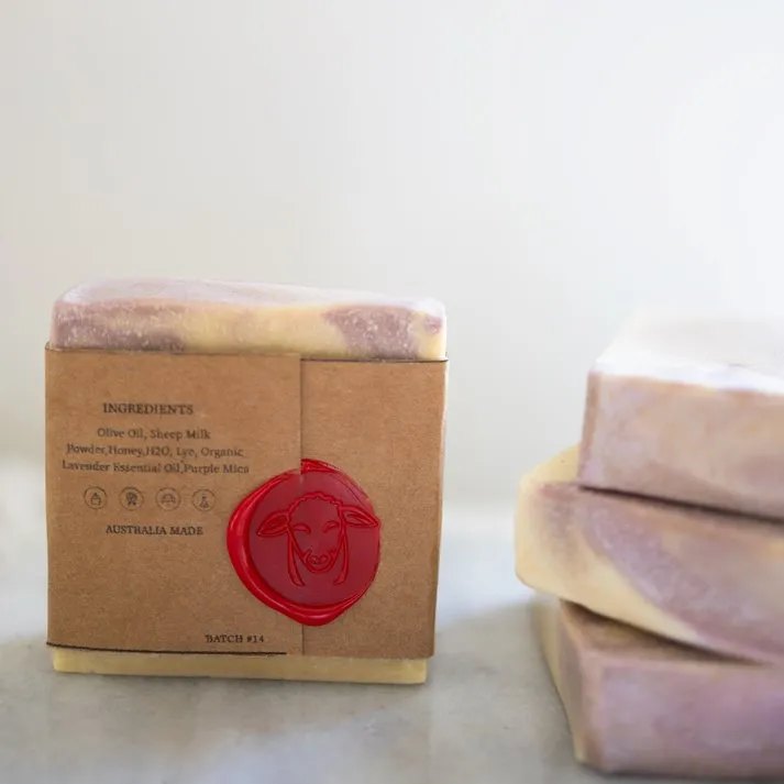 Sheep Soap Blooming Lavender