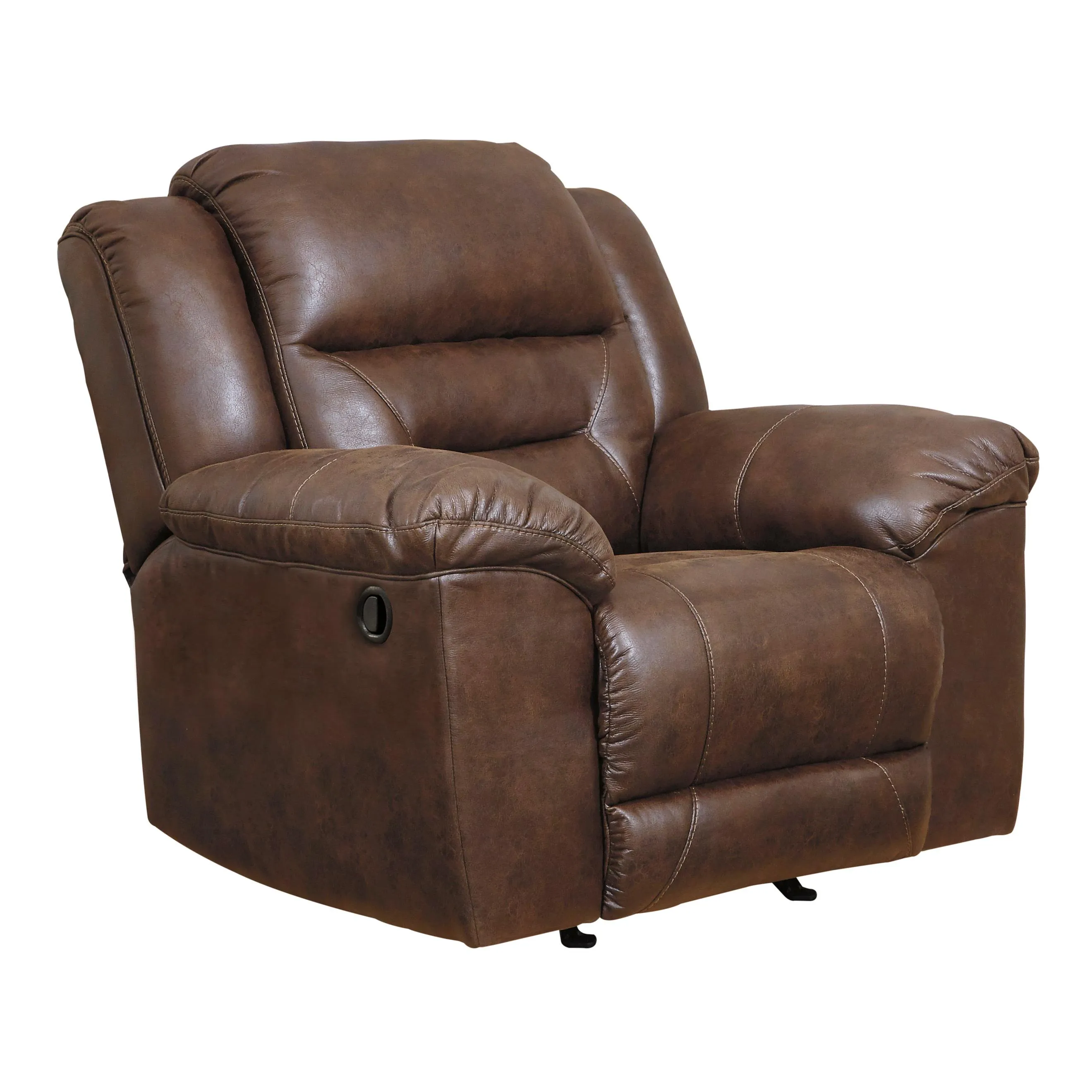 Signature Design by Ashley Stoneland Rocker Leather Look Recliner 3990425C