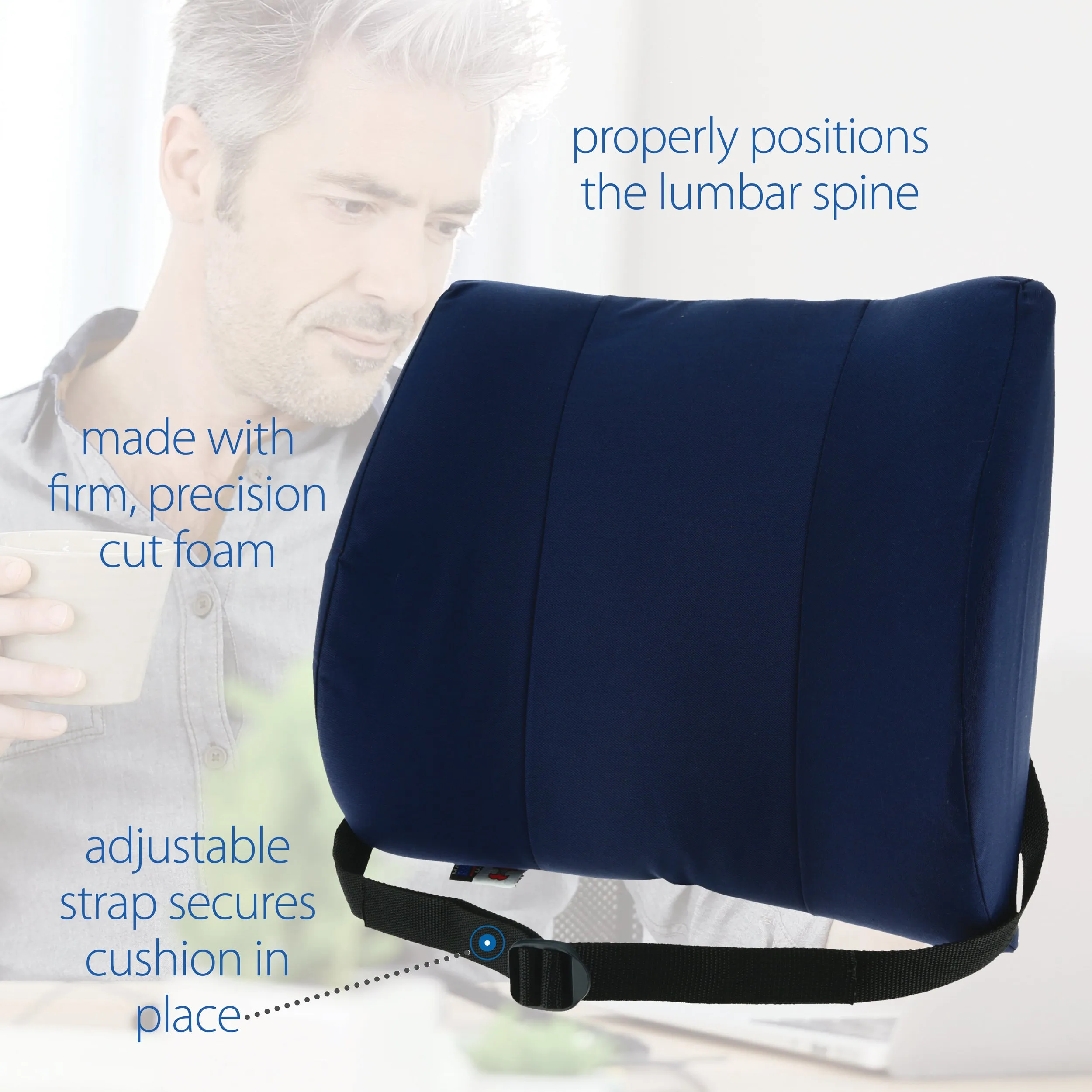 Sitback Rest Lumbar Support Cushion