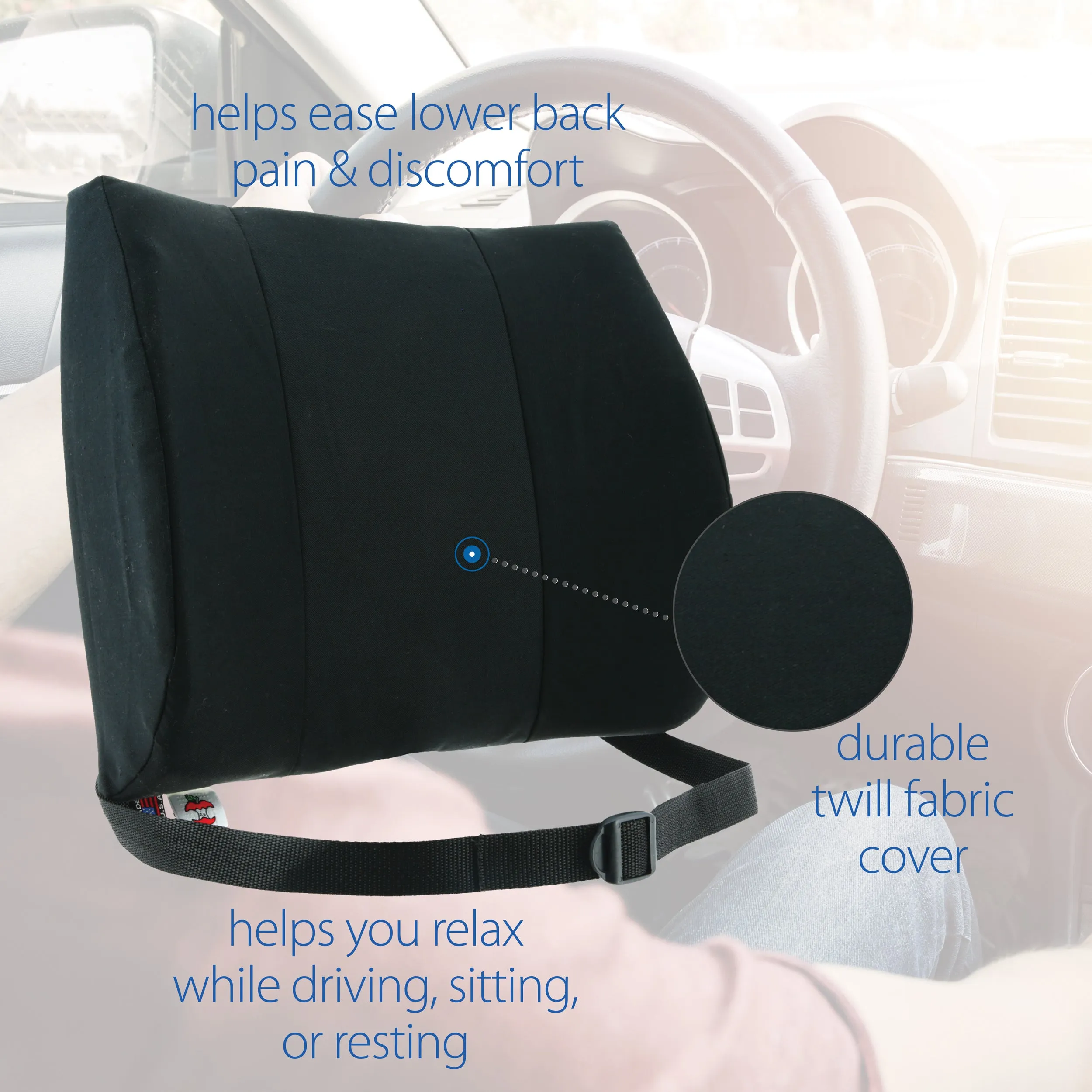 Sitback Rest Lumbar Support Cushion