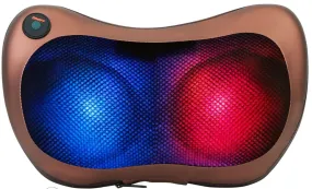 SMAXPRO™ Shiatsu Back & Neck Massage Pillow w/ Heat - Reverse Motion Deep Tissue Kneading