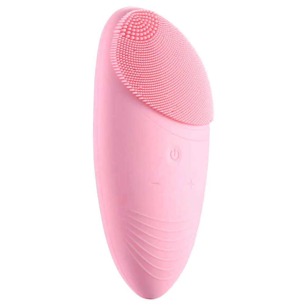 Sonic Silicone Scrubber Facial Cleansing Brush