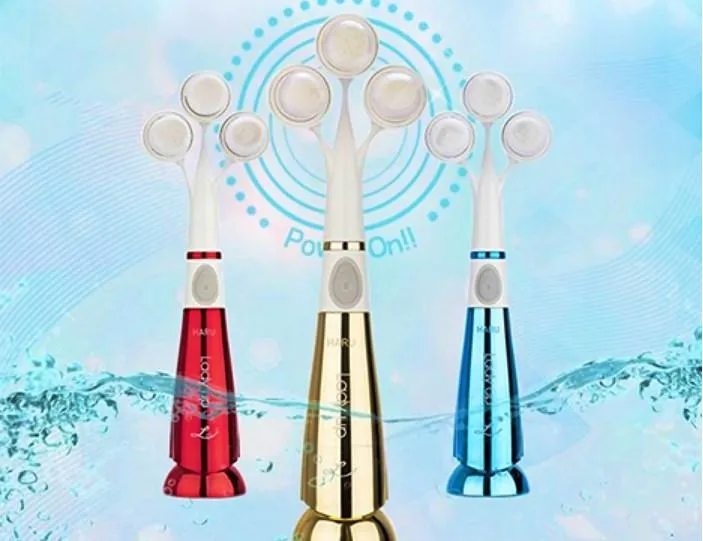 Sonic Vibration Facial Cleansing Brush