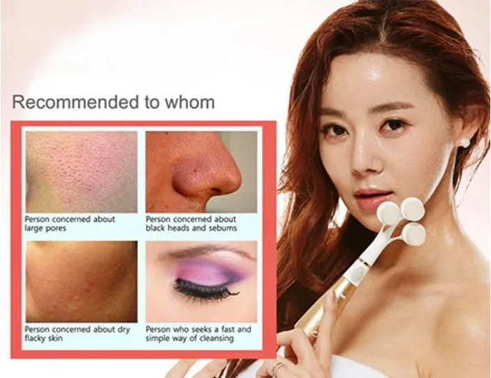 Sonic Vibration Facial Cleansing Brush