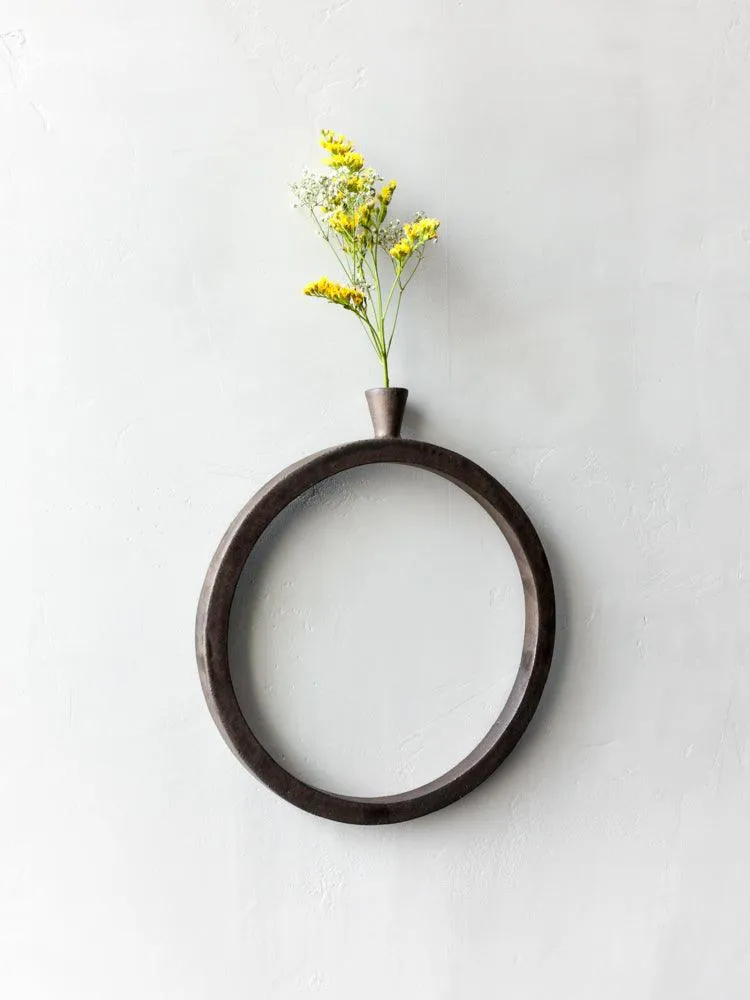 Tanaka Wall Vase - Round