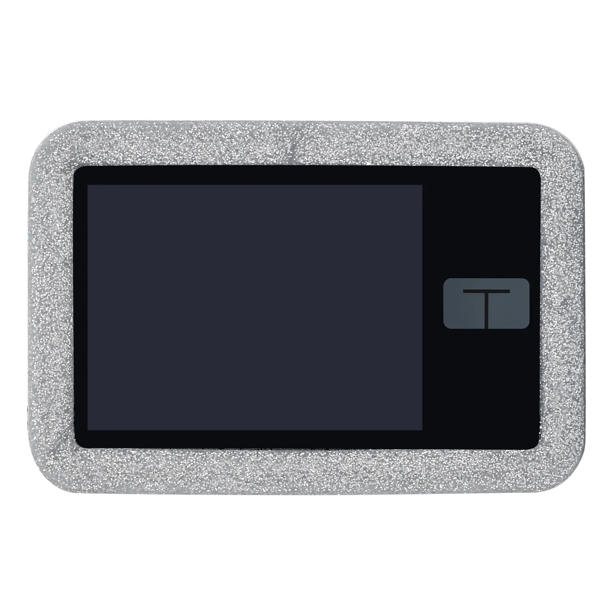Tandem T:Slim X2 Protective Silicone Gel Cover  - Silver Glitter