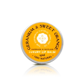 The Very, Very Best Lip Balm In The Entire World! Geranium & Sweet Orange