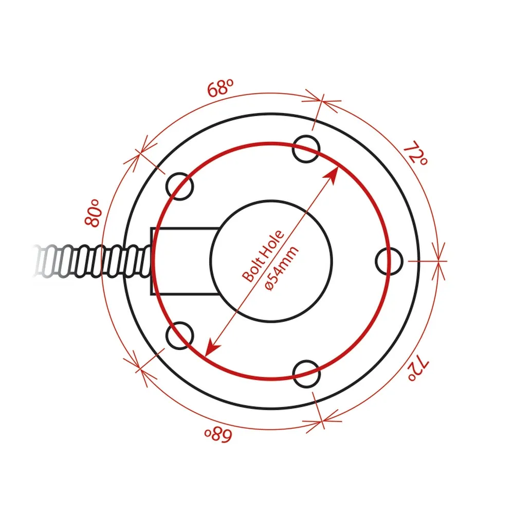 Veratron Tubular Fuel Sensor - 250mm - 90-4ohm