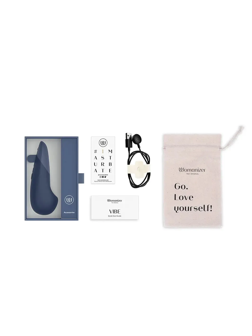 Womanizer Vibe Rechargeable Clitoral Vibrator