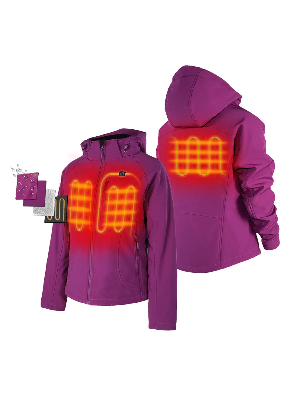 Women's Classic Heated Jacket - All Colors