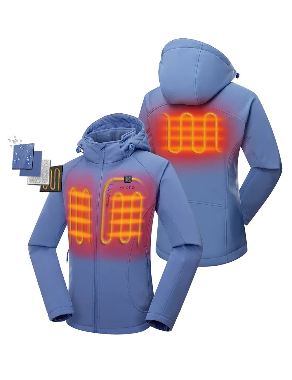 Women's Classic Heated Jacket - All Colors